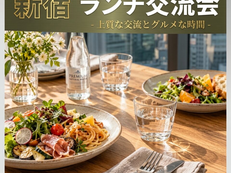 新宿ランチ交流会の案内画像
